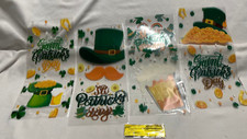 St PAtricks Day Party Celophane Bags- 4 designs- 48 bags