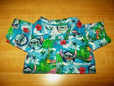 DISNEY LILO+STITCH ALOHA STYLE HAWAIIAN SHIRT for 16"CPK Cabbage Patch Kids 