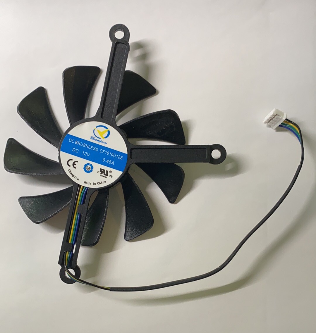 GPU Replacement Cooler Cooling Fan For XFX RX 5700XT 5600xt Thicc