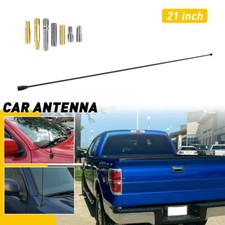 Black Universal 21 Inch Car Auto Antenna Mast Power Fmam Stereo Radio Aerial P Black Universal 21 Inch Car Auto Antenna Mast Power Fmam Stereo Radio Aerial P