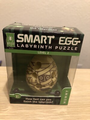 Rare Smart Egg Level 2 Mummy Labyrinth Puzzle Kids Toy Bepuzzled Brand Ages 8+