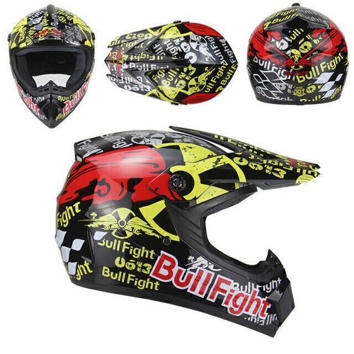 Integralhelm Motorradhelm Motorrad Integral Roller Quad Helm rueger Kinderhelm - Bild 12 von 27