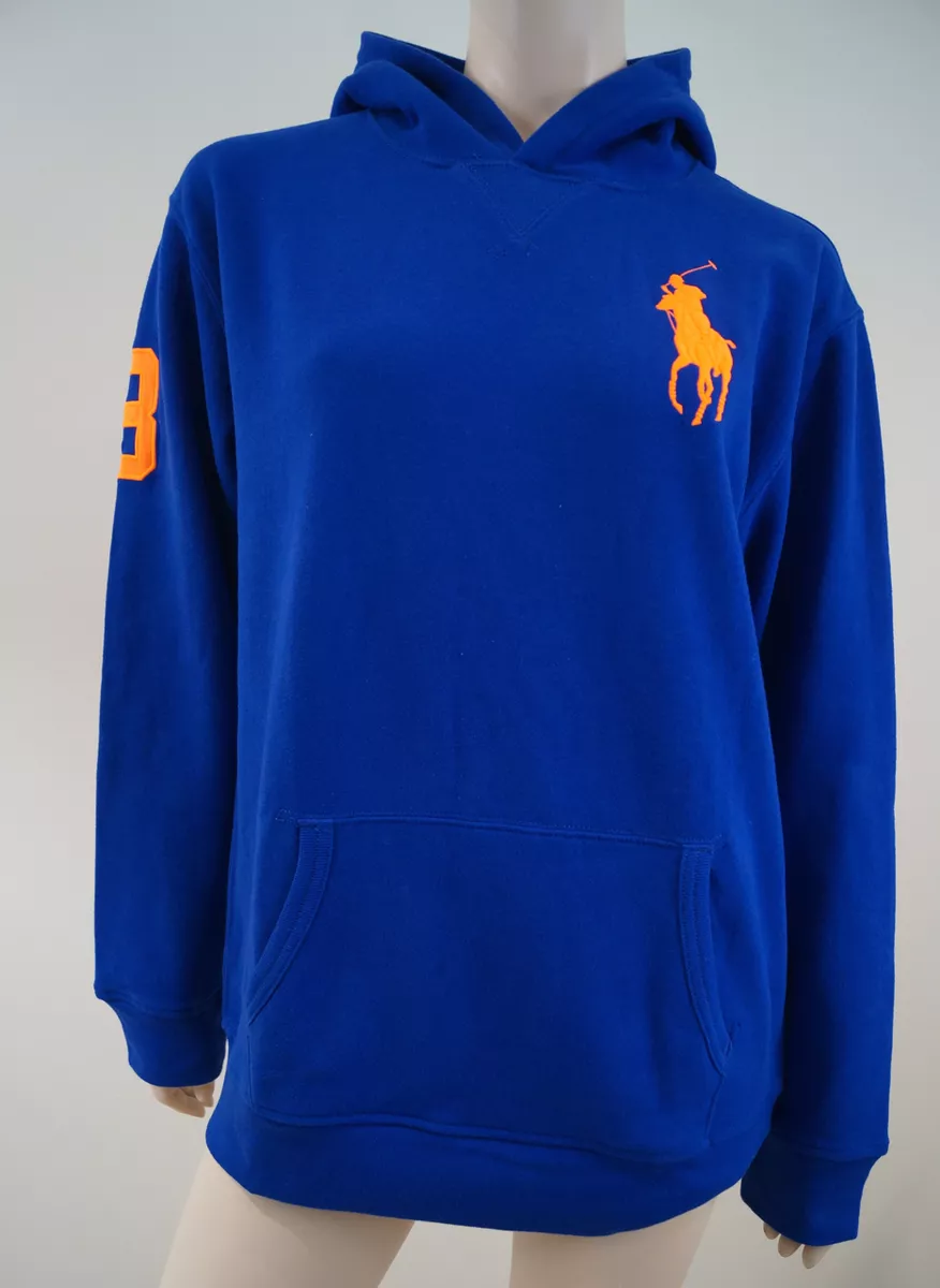 Ralph lauren blue sweatshirt new arrivals