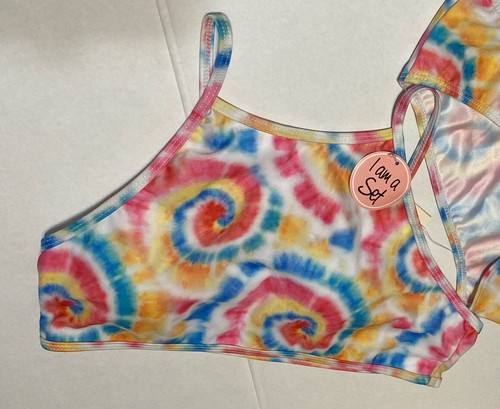 NWT Bobbie Brook Women’s Medium 2 Piece Tie Dye Swim bathing Suit bikini bottom - 第 2/13 張圖片