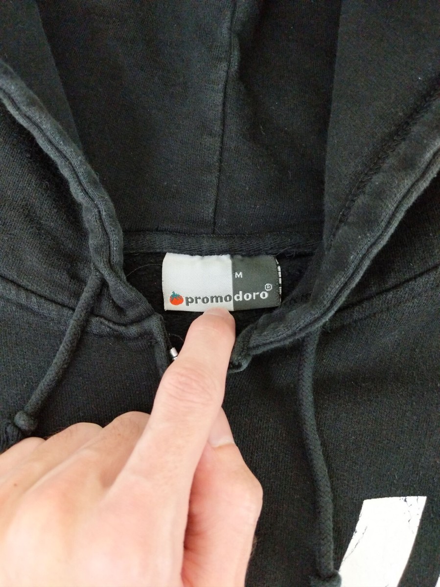 Vintage 00's Rammstein Reise Band Zip Up Hoodie Promodoro Black Men's  Medium Y2K