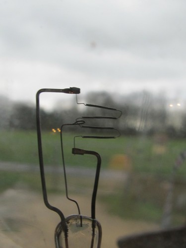 Ancienne AMPOULE  Cinéma  marqué L4 2.A 22  Art-Déco circa 1920/30 - Picture 4 of 5