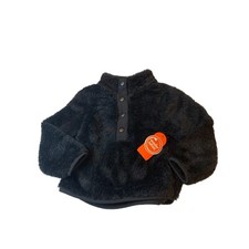 NWT Wonder Nation Black Pullover Jacket 3T
