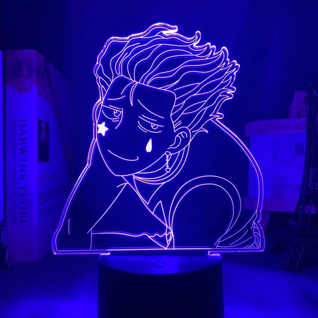Hisoka led anime lamp deals
