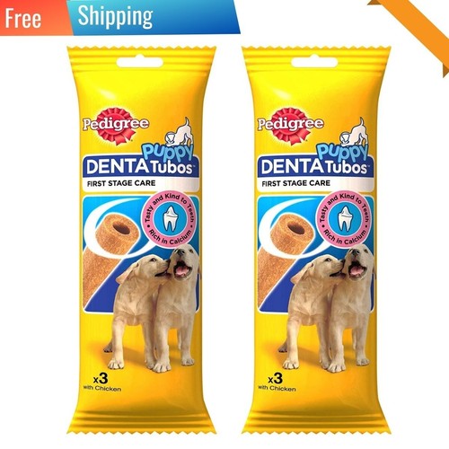 2X Pedigree Puppy Denta Tubo Puppy Treats, 3 Sticks eBay