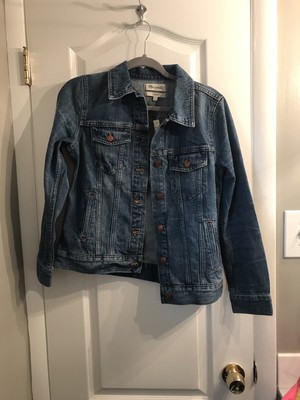 madewell jean jacket pinter wash
