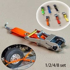 lot Ratchet Spare Tie Down Strap for 1/14 10 RC Crawler Car Trailers Trucks Vans