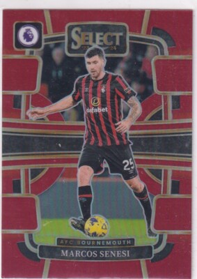 2023-24 Select Premier League No. 5 Marco Senesi Red Prizm