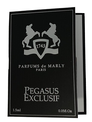 Parfums De Marly Pegasus Exclusif 0.05 oz 1.5 ml Parfum Spray Mini Travel Sample