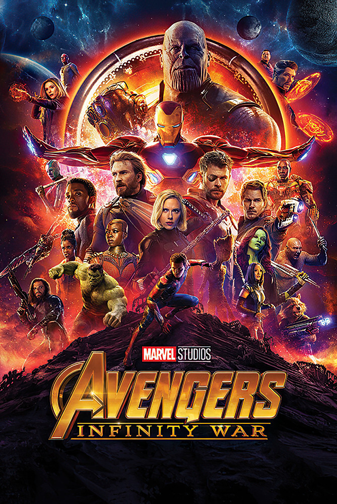 Avengers: Infinity War - Framed Movie Poster (Regular Style