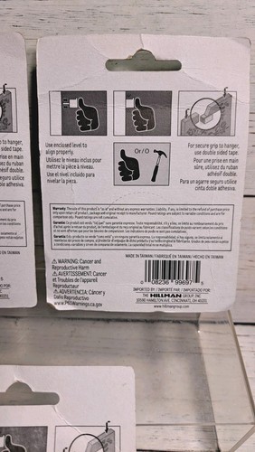 ReadyNail Canvas Grip Hangers Holds Up To 10lb 3 Packs 12 Hangers Total - Picture 9 of 9