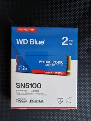 Western Digital WD Blue SN5100 NVMe 2TB M.2 PCIE 4.0 SSD