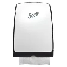 Kimberly-Clark Professional 34830 Slimfold Towel Dispenser, White, 9.83" X