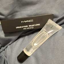 M A C Lipglass Lip Gloss Clear Shade Shine Effect 0.5 fl oz 15 ml