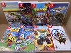Lot Of 8 Nintendo Switch Used Games- Mortal Kombat, PAC-man, Crash Bandicoot…