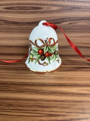 Vintage Tiffany Holiday Tiffany & Co. Porcelain Bell Ornament | Japan |