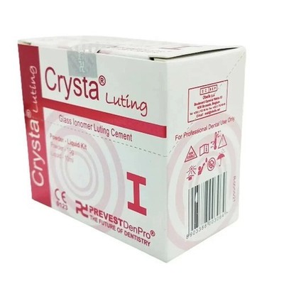 Prevest Crysta GIC Luting I Translucent glass Ionomer Luting Cemen Free II Ship
