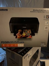 CANON PIXMA MG3520 WIRELESS ALL IN ONE PRINTER COPY SCAN INKJET PRINTER New