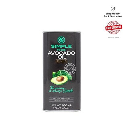 16.9 Fl Oz  Avocado Oil - Healthy Non-GMO Cooking Oil with Mild Flavor