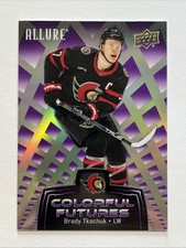 2024-25 Upper Deck Allure - Brady Tkachuk #CF-8 - Colorful Futures Purple