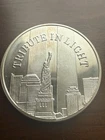 9/11 World Trade Center Tribute in Light 1 Troy Oz .999 Fine Silver Coin