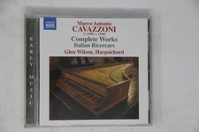 Marco Antonio Cavazzoni Complete Works Italian Ricercars CD Glen Wilson