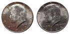 1$ START! 2x US half dollar 1964 & 1967 Kennedy Half Dollars Silver Coins.