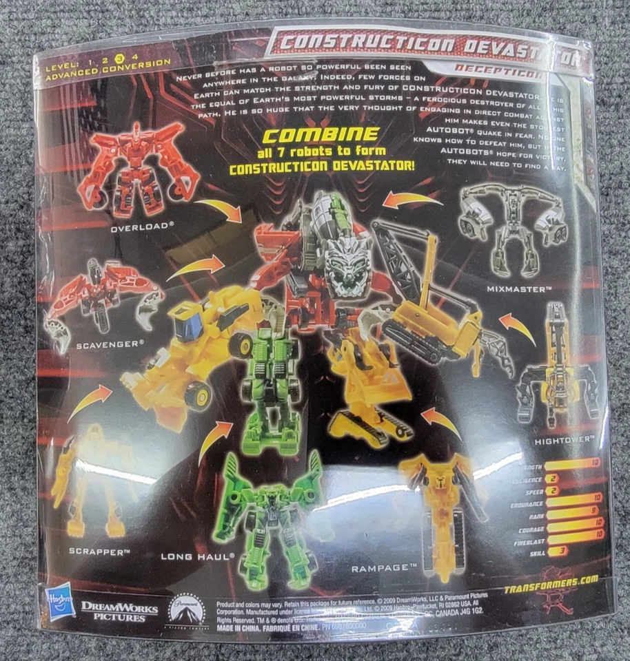 Hasbro Transformers Revenge of the Fallen Construction Devastator Set - Image 4 of 4