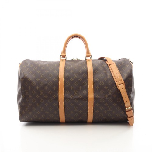 LOUIS VUITTON Keepall Bandouliere 55 2WAY travel hand bag M41414 Monogram LV