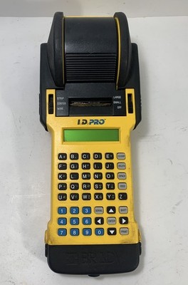 Brady I.D. Pro Label Maker Printer Untested / As Is -Fast Shipping!