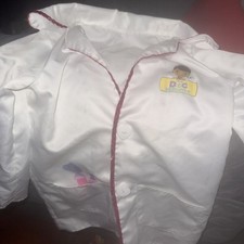 Doc McStuffins Disney Doctor Fancy Coat Halloween Toddler Child Costume SZ 4-6X