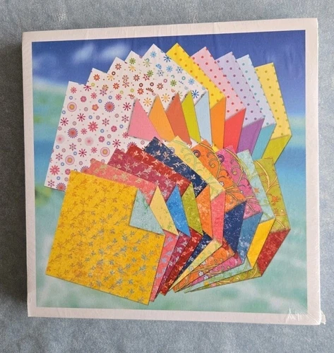 URSUS Lucky Paper – 300 Blatt – 20x20 cm – bunt gemustert – NEU – Origami - Bild 2 von 3
