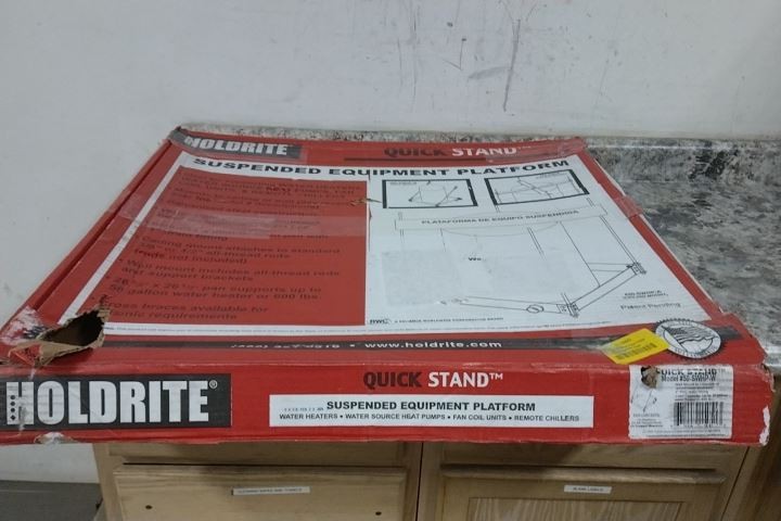 HoldRite Quick Stand 50-SWHP-W 50 Gal Wall Mounted Water Heater Platform