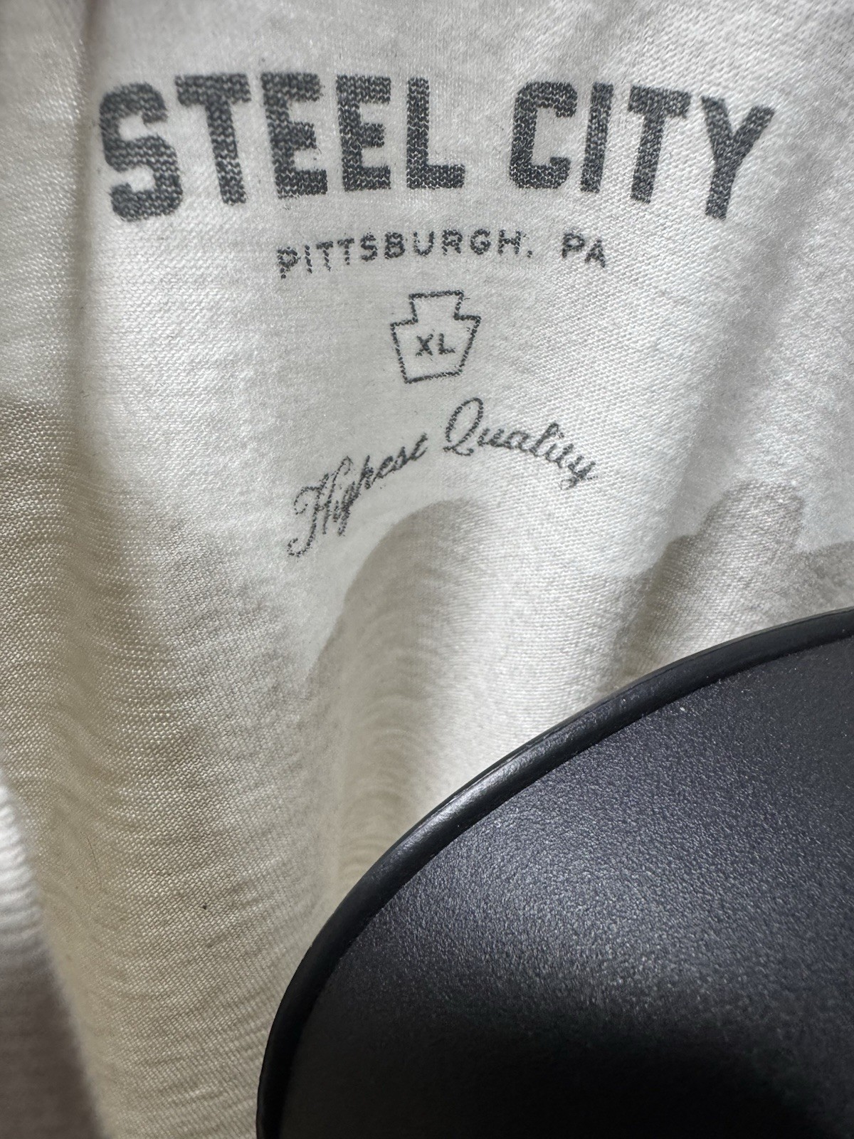Steel City - “ Don’t Be A Jagoff" XL Graphic T-Shirt - Pittsburgh Steelers