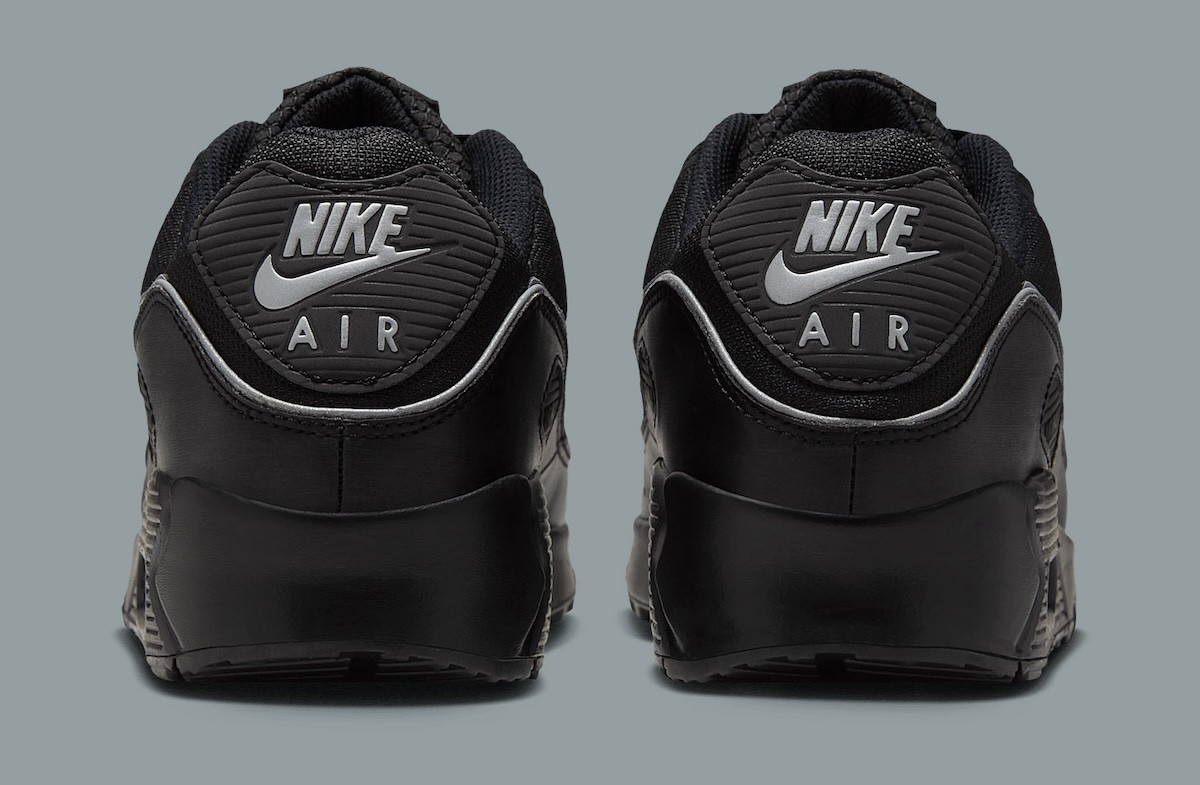 Nike Air Max 90 PRM Shoes Black Reflective HV4517-002 Men display picture 2