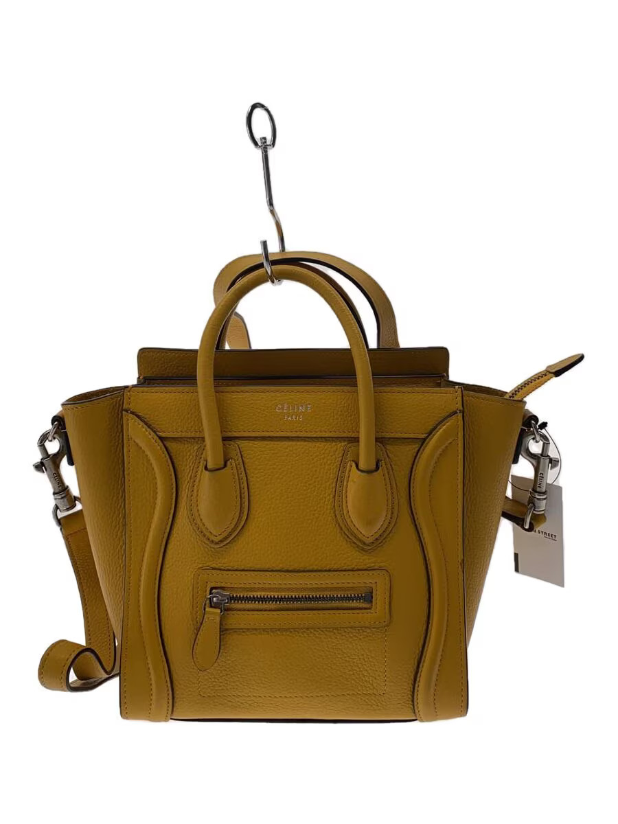 CELINE Handbag Leather CML Solid - image 1