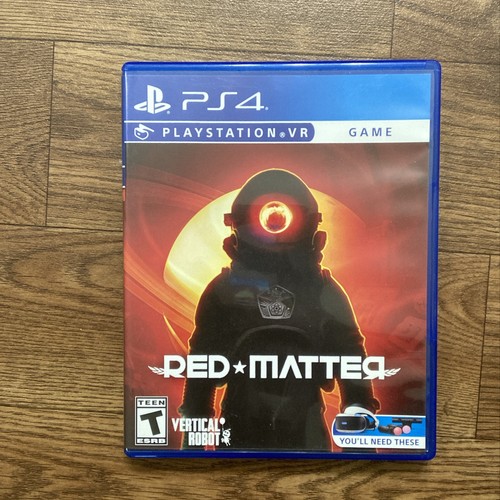 Playstation 4 Ps4 Red Matter EXCELLENT NEAR MINT DISC