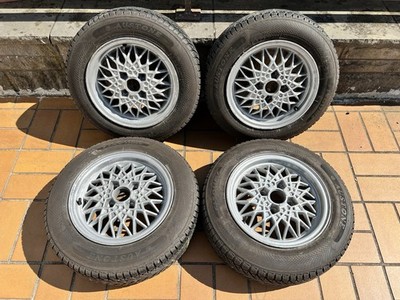 Originalsatz 13 Zoll BBS VW Golf 2 Jetta 2 Polo 86c Allwetterkompletträder