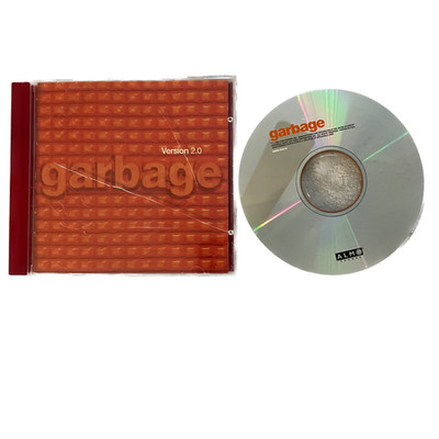 Version 2.0 by Garbage (1998), Audio CD, Almo Sounds   AMSD-80018, Missing Back