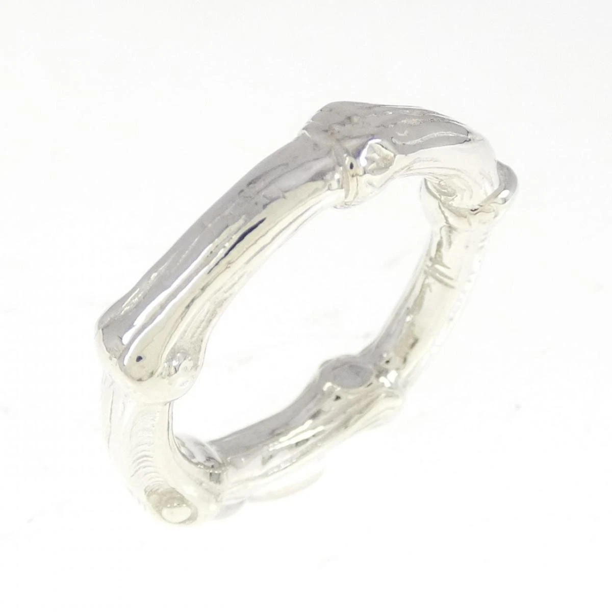 Tiffany Bamboo Ring 925 Silver US 5.5 U Vintage
