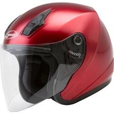 GMax OF-17 Open-Face Helmet Candy Red - X-Large   G317097N
