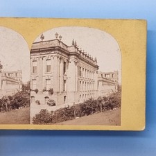 Bakewell Stereoview 3D C1870 Real Photo Derbyshire Chatsworth House S.E View