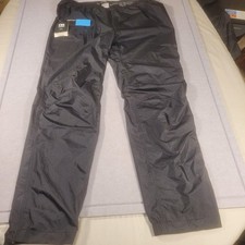 Outdoor Research Helium Rain Pants Mens XL Tall Black Pertex Waterproof Hiking