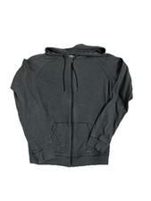 UNDER ARMOUR Full Zip Loose Hooded Jacket Womens Medium Grey