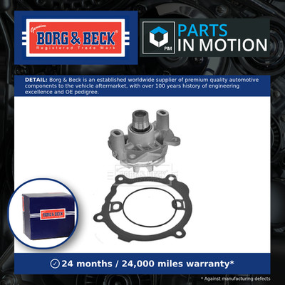 Water Pump fits RENAULT LAGUNA Mk2 2.2D 01 to 07 Coolant B&B 7701474190 Quality