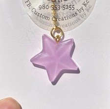 Light Purple Star Keychain- Available in All Colors